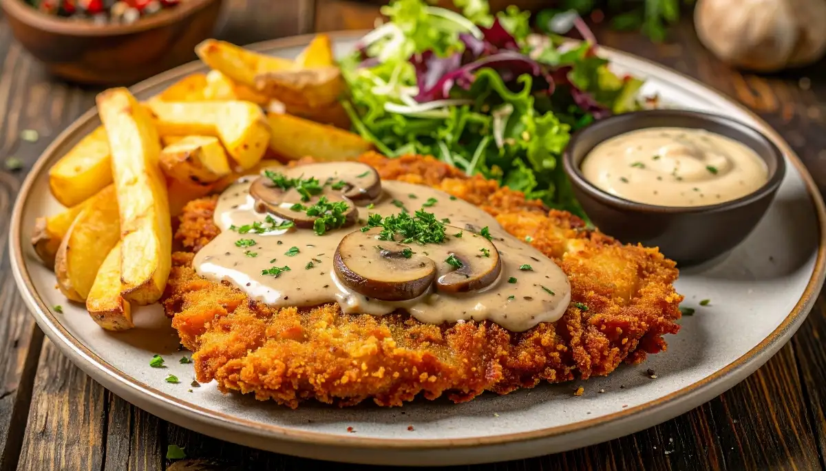 Escalope à la crème