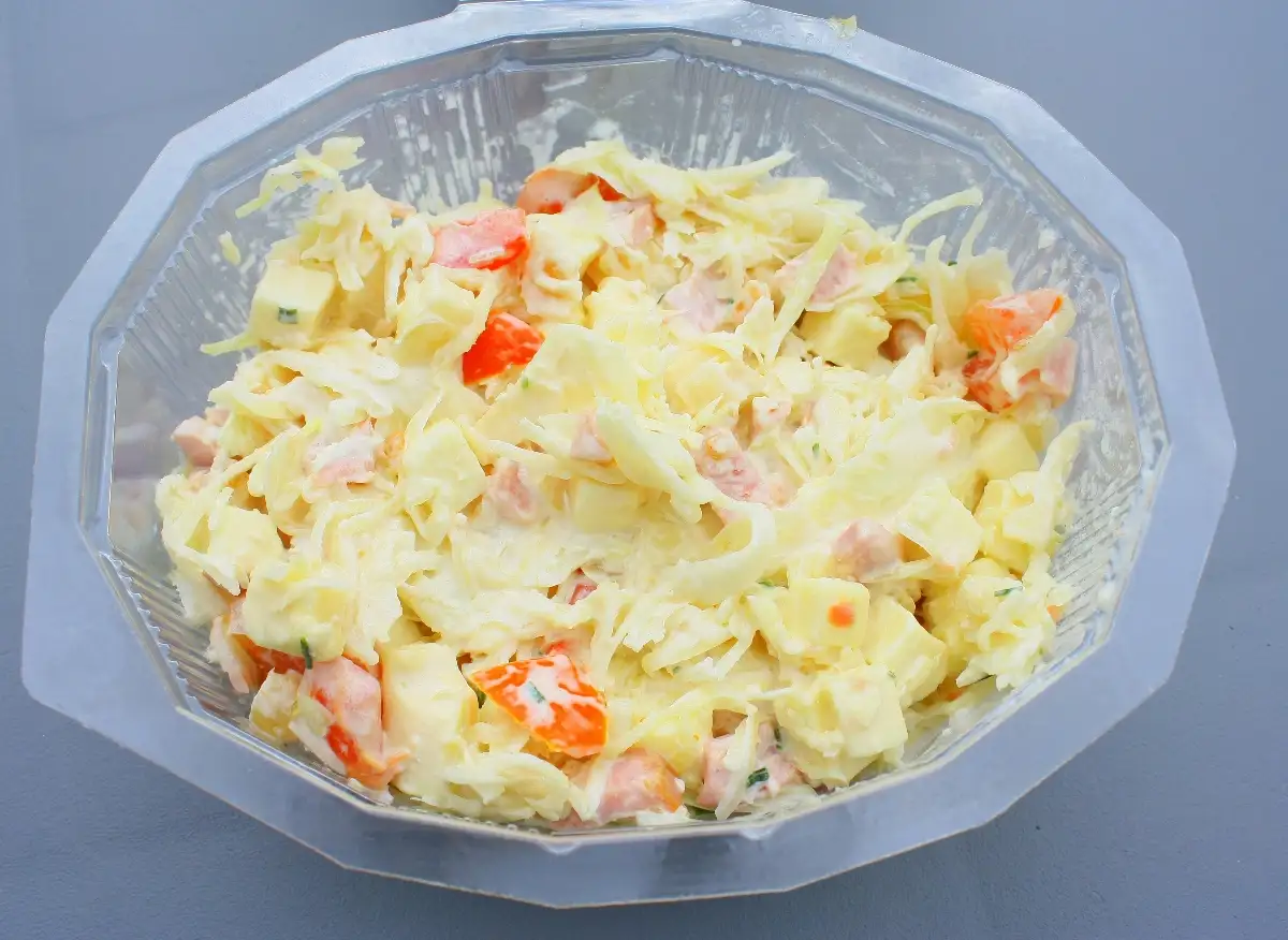 Barquette de râpée